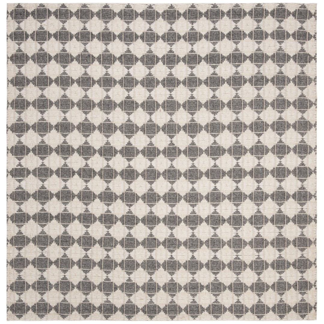 SAFAVIEH Natura NAT407F Handwoven Grey / Ivory Rug Image 1