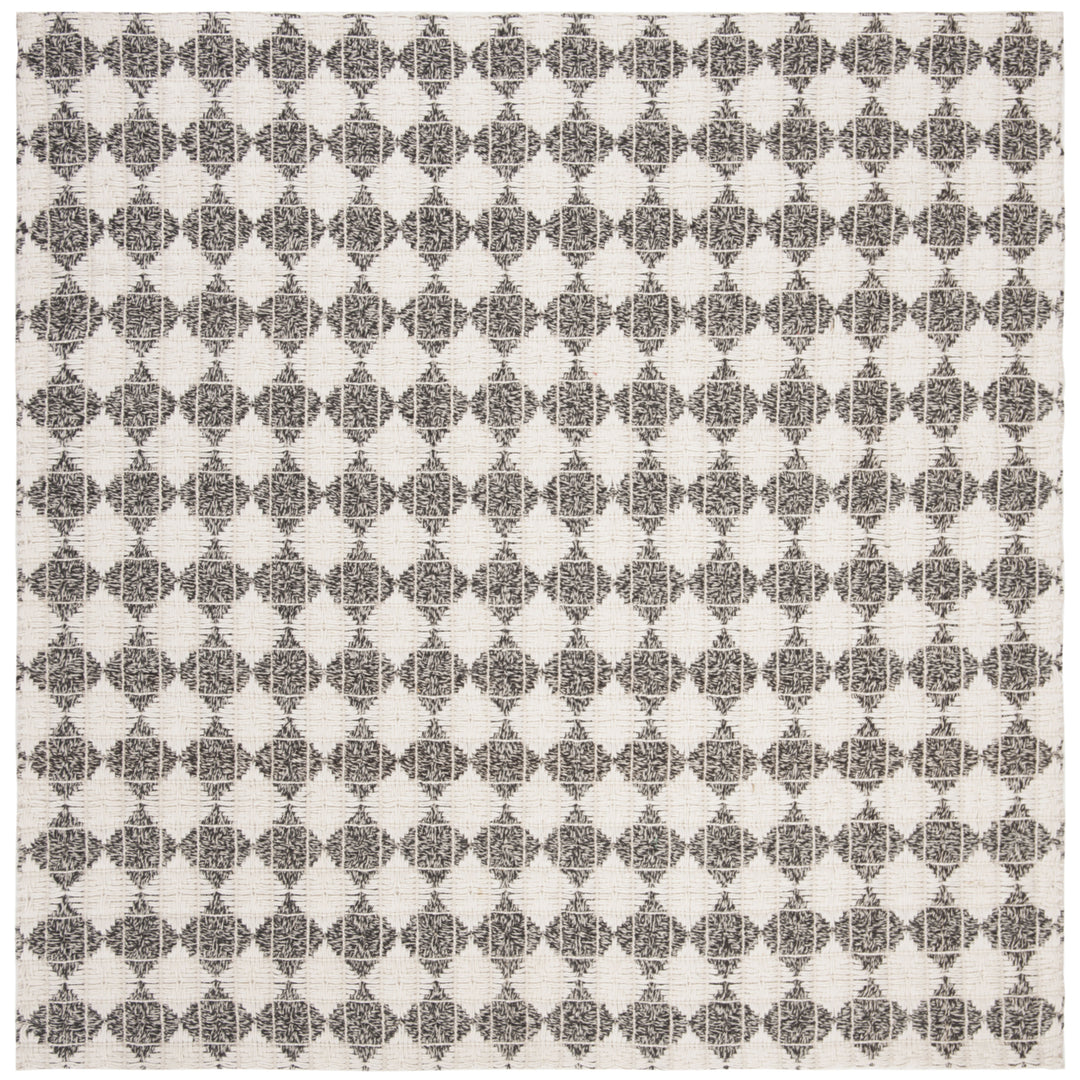 SAFAVIEH Natura NAT407Z Handwoven Black / Ivory Rug Image 4