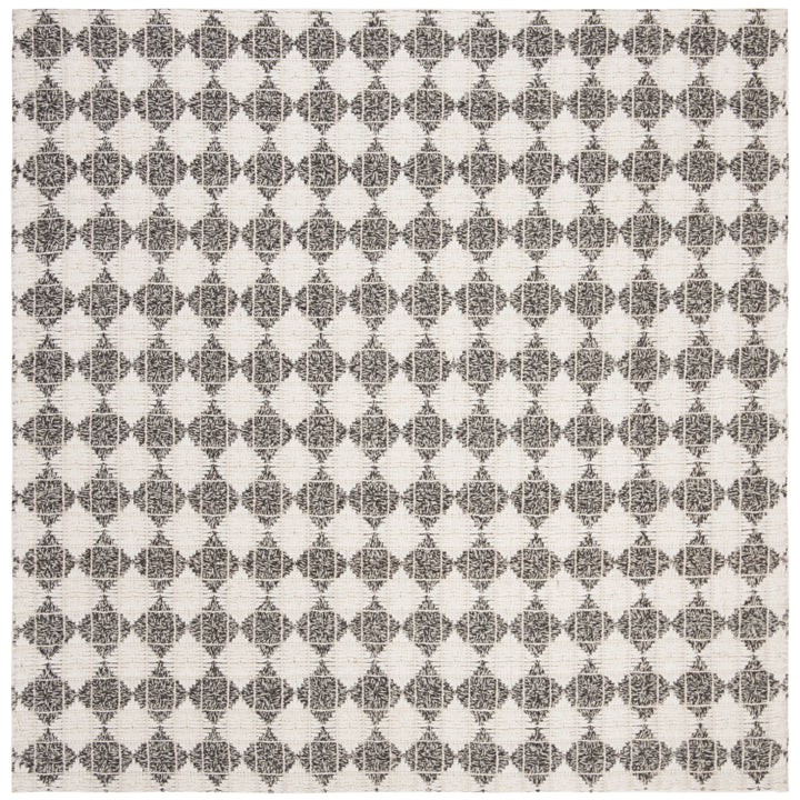 SAFAVIEH Natura NAT407Z Handwoven Black / Ivory Rug Image 4