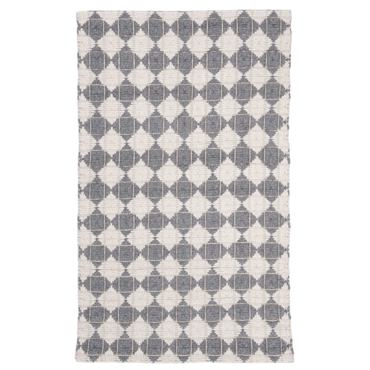 SAFAVIEH Natura NAT407F Handwoven Grey / Ivory Rug Image 1