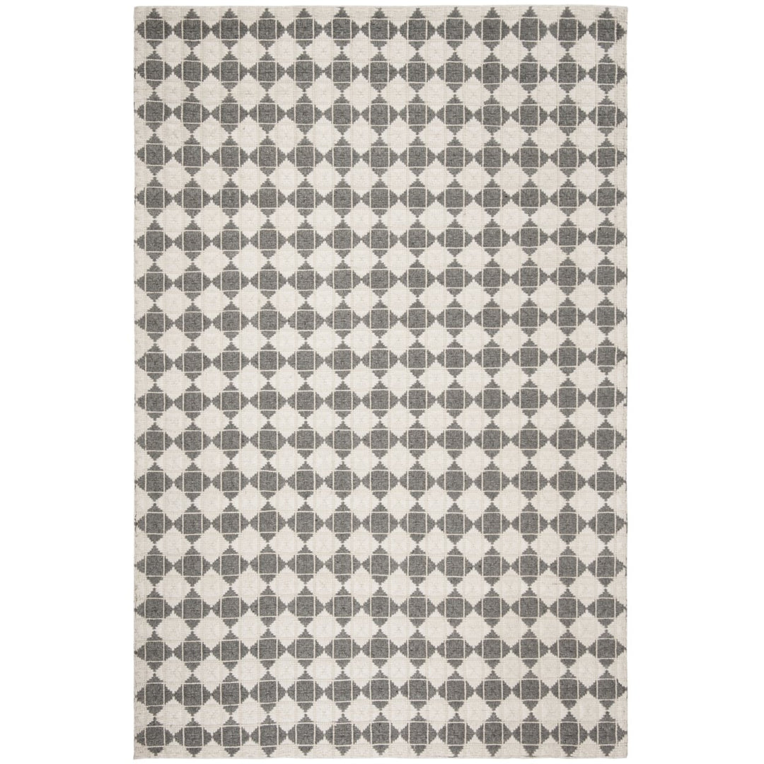 SAFAVIEH Natura NAT407F Handwoven Grey / Ivory Rug Image 1