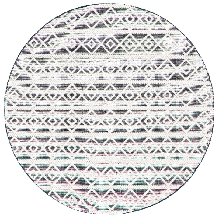 SAFAVIEH Natura NAT477A Handwoven Ivory / Black Rug Image 4