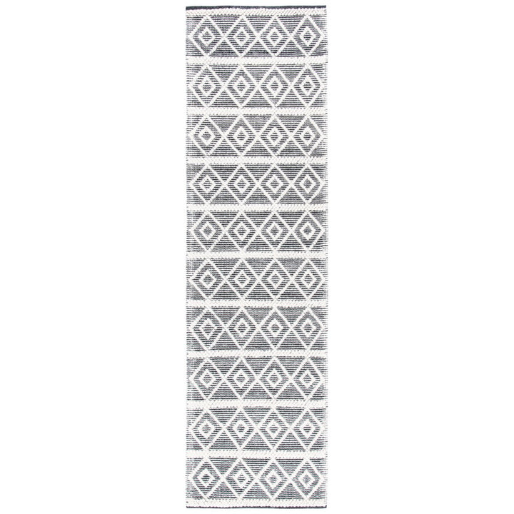 SAFAVIEH Natura NAT477A Handwoven Ivory / Black Rug Image 1