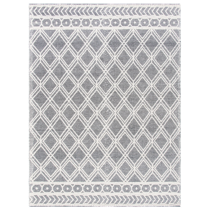 SAFAVIEH Natura NAT478A Handwoven Ivory / Black Rug Image 1