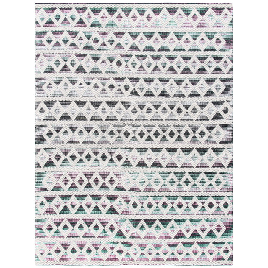 SAFAVIEH Natura NAT479A Handwoven Ivory / Black Rug Image 1