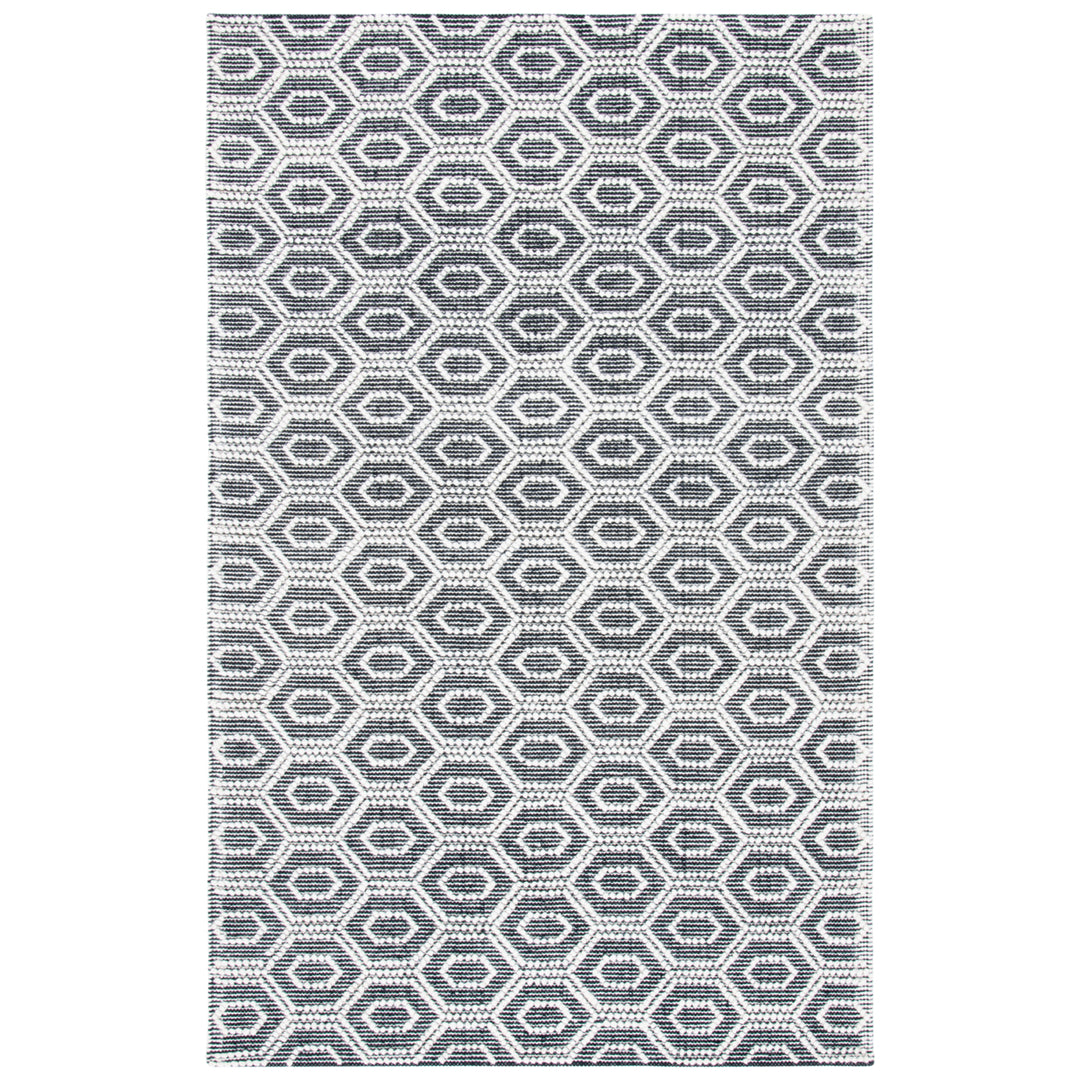 SAFAVIEH Natura NAT476A Handwoven Ivory / Black Rug Image 10