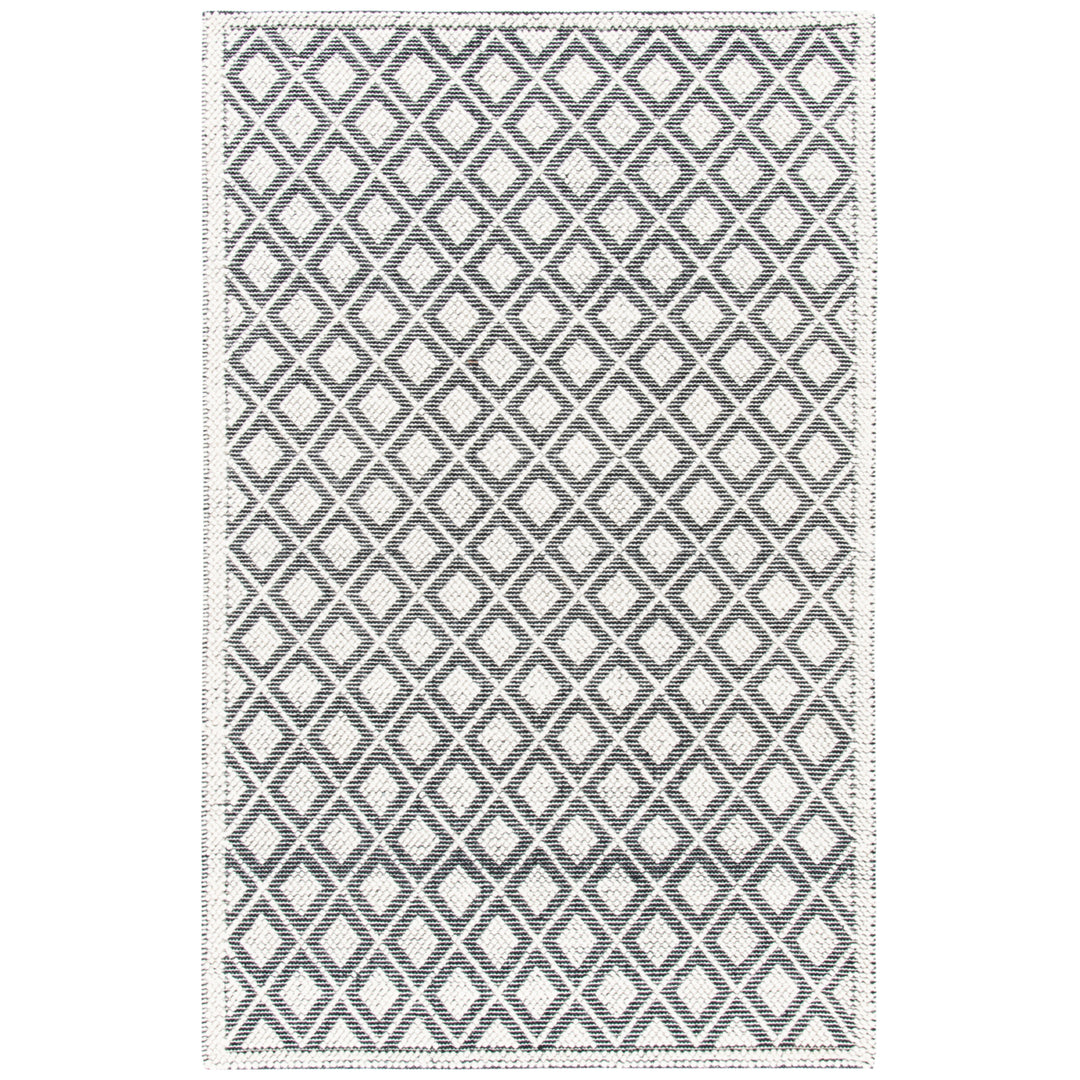 SAFAVIEH Natura NAT475A Handwoven Ivory / Black Rug Image 10