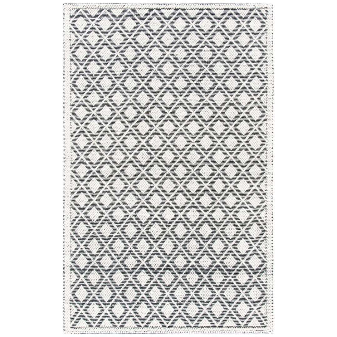 SAFAVIEH Natura NAT475A Handwoven Ivory / Black Rug Image 1