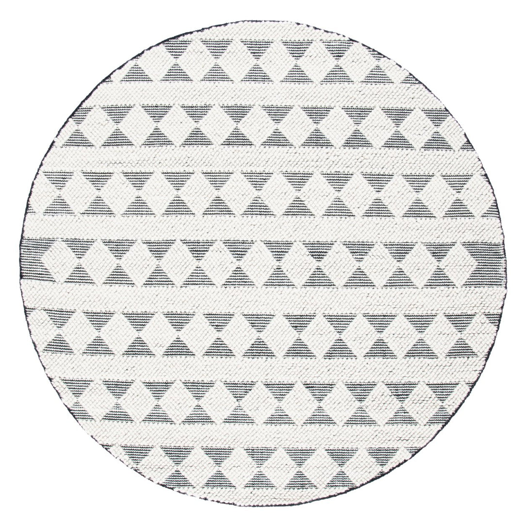 SAFAVIEH Natura NAT481A Handwoven Ivory / Black Rug Image 4