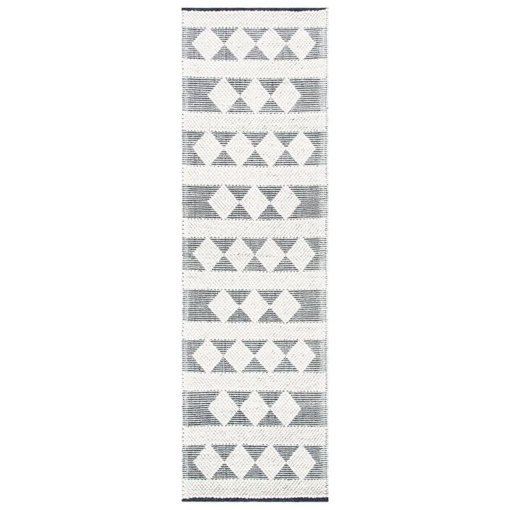 SAFAVIEH Natura NAT481A Handwoven Ivory / Black Rug Image 1