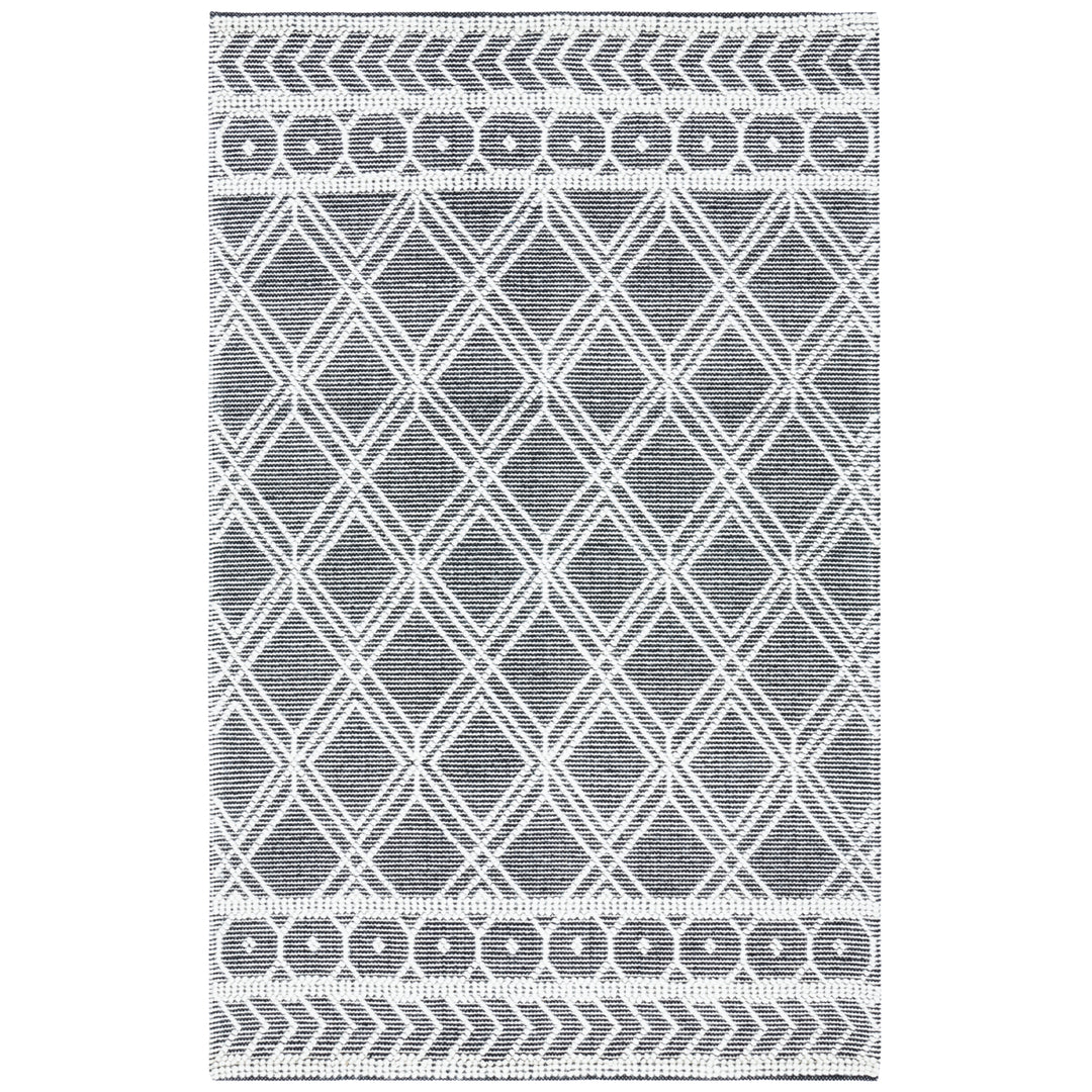 SAFAVIEH Natura NAT478A Handwoven Ivory / Black Rug Image 10