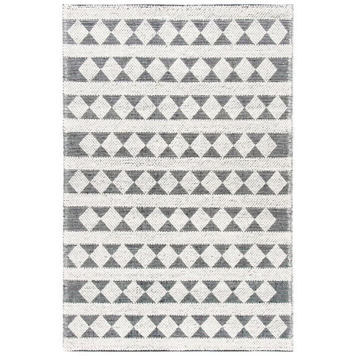 SAFAVIEH Natura NAT481A Handwoven Ivory / Black Rug Image 10