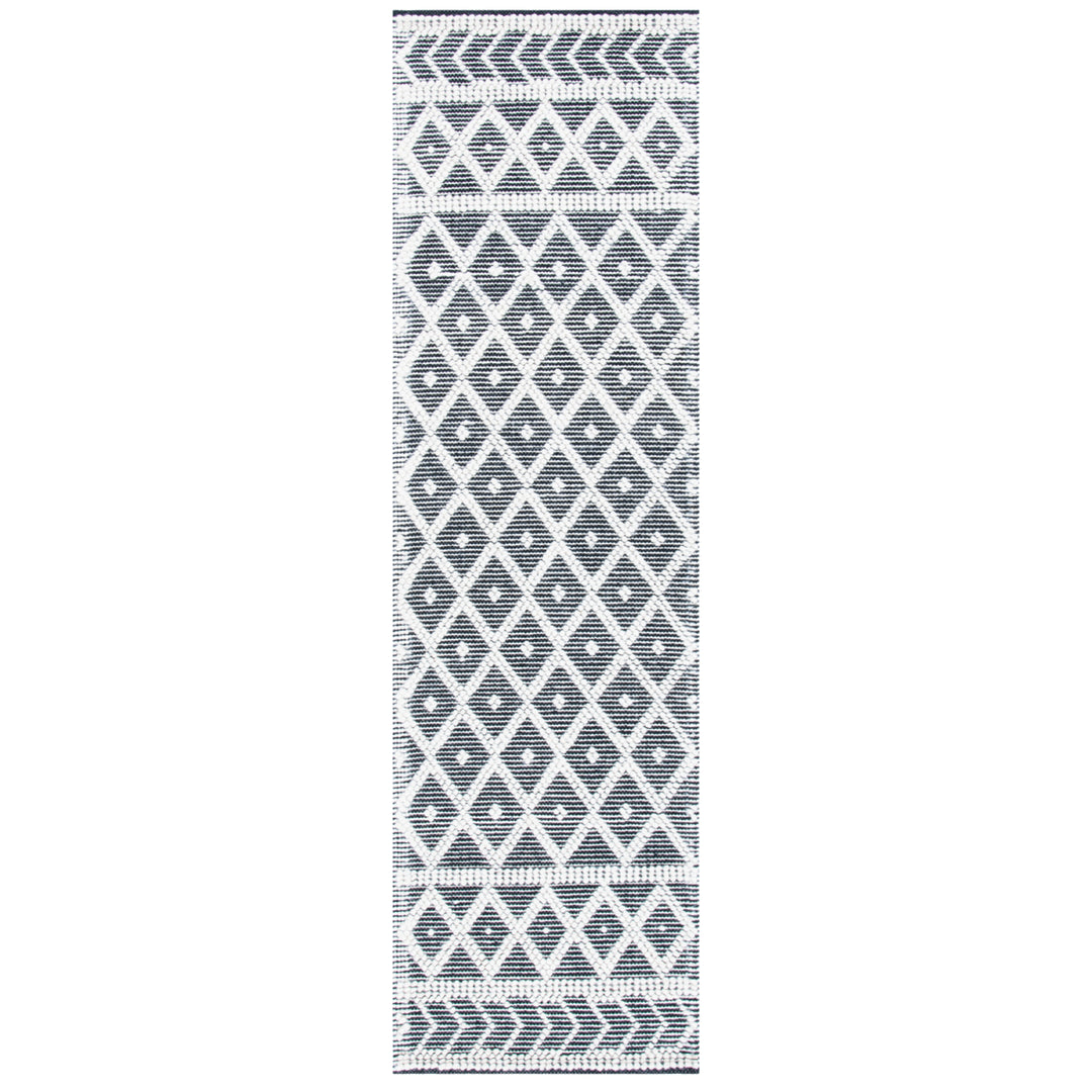 SAFAVIEH Natura NAT482A Handwoven Ivory / Black Rug Image 5