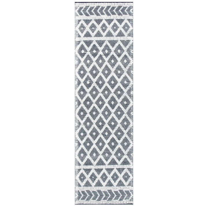 SAFAVIEH Natura NAT482A Handwoven Ivory / Black Rug Image 1