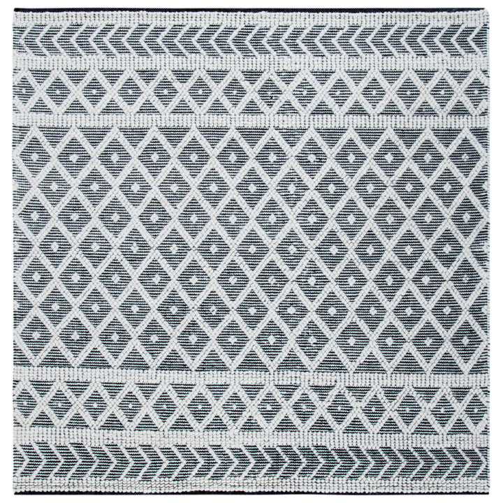 SAFAVIEH Natura NAT482A Handwoven Ivory / Black Rug Image 6