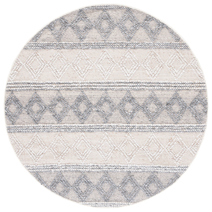 SAFAVIEH Natura NAT343A Handwoven Ivory / Grey Rug Image 4