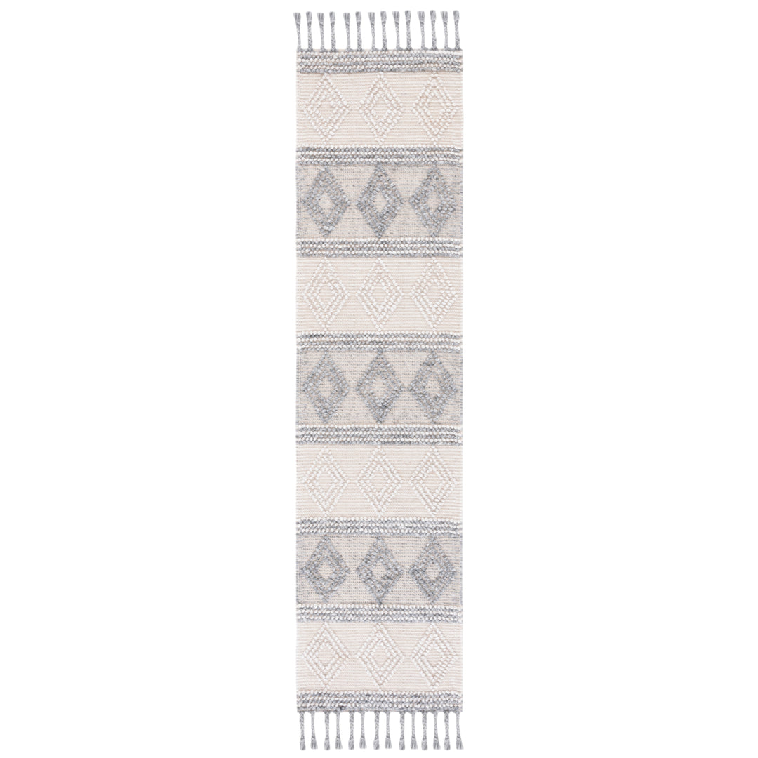 SAFAVIEH Natura NAT343A Handwoven Ivory / Grey Rug Image 5