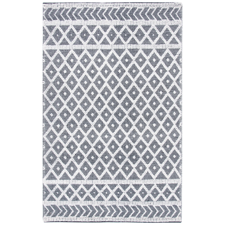 SAFAVIEH Natura NAT482A Handwoven Ivory / Black Rug Image 10