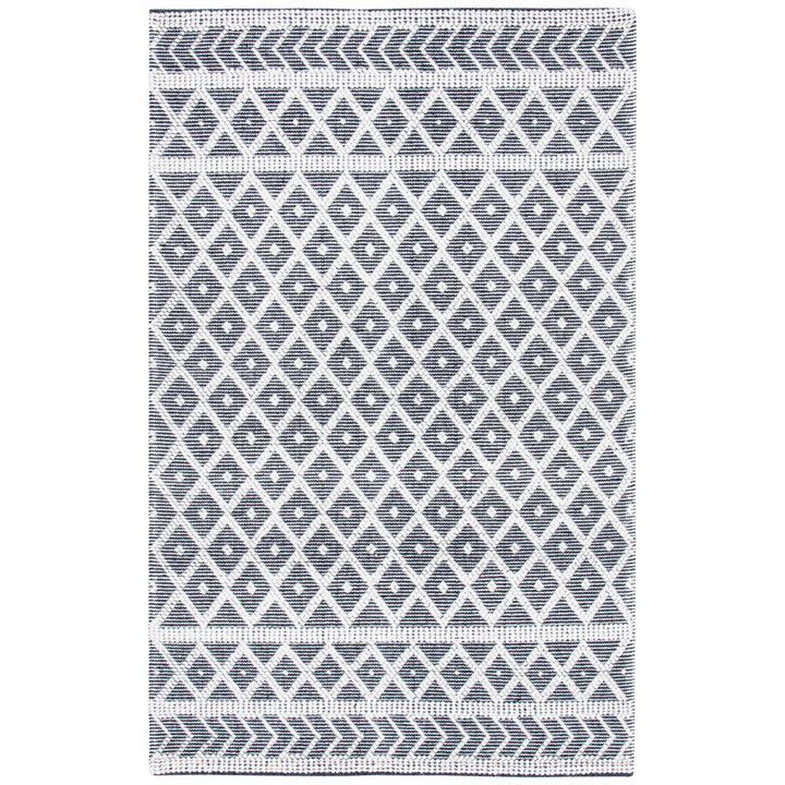 SAFAVIEH Natura NAT482A Handwoven Ivory / Black Rug Image 1