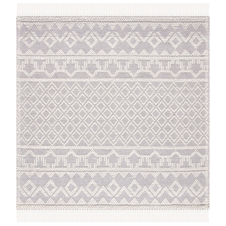 SAFAVIEH Natura NAT351A Handmade Ivory / Grey Rug Image 1