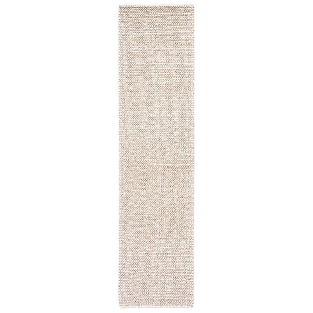 SAFAVIEH Natura NAT426B Handwoven Beige / Ivory Rug Image 1