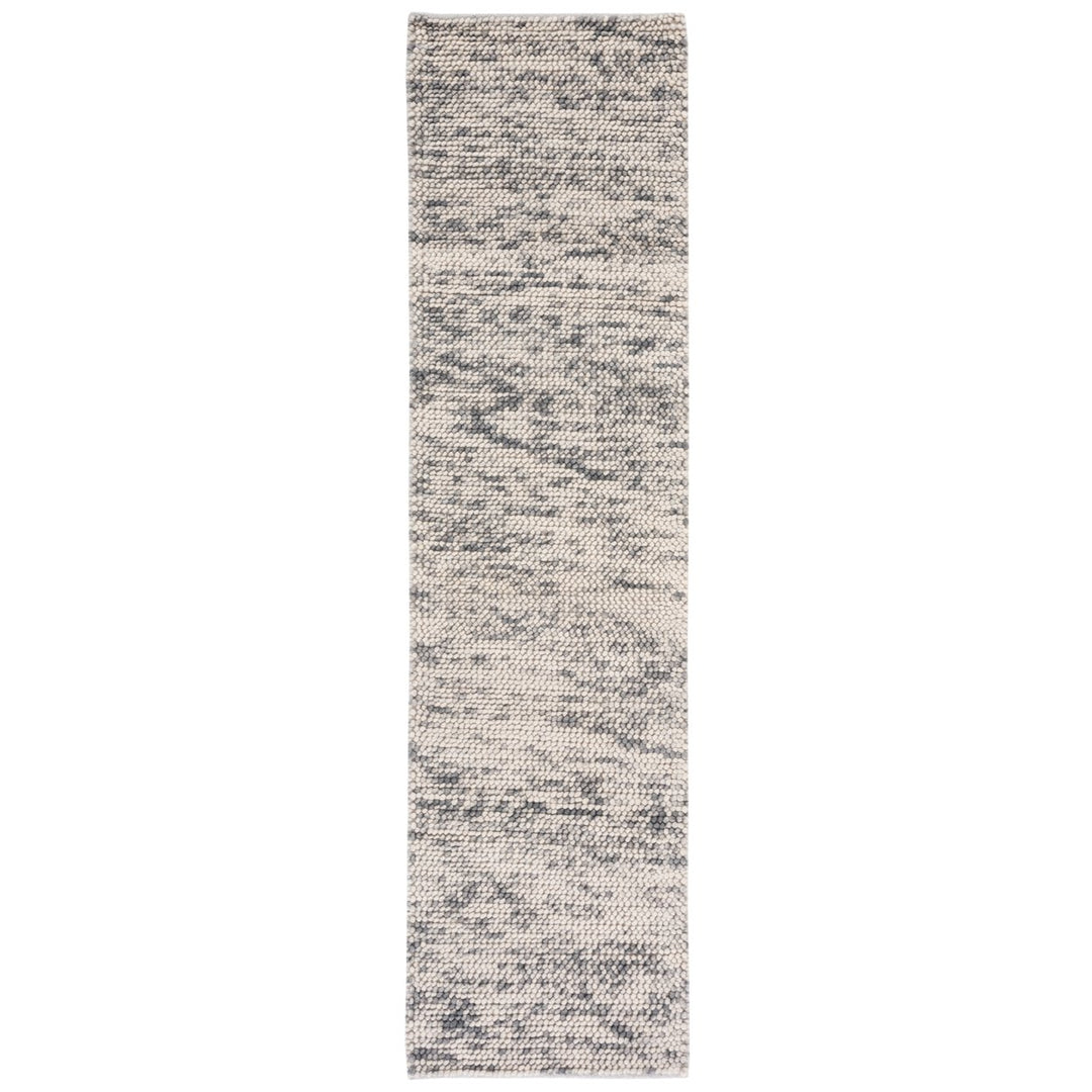 SAFAVIEH Natura NAT427F Handwoven Grey / Beige Rug Image 1