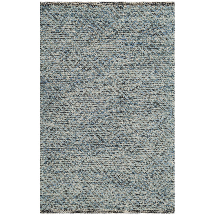 SAFAVIEH Natura Collection NAT503B Handwoven Blue Rug Image 3