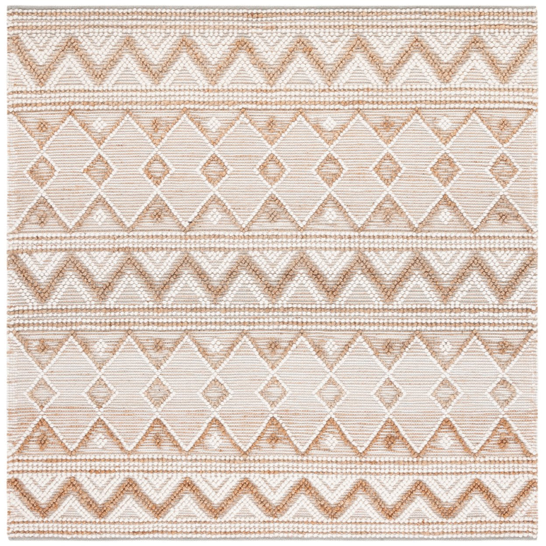 SAFAVIEH Natura NAT504A Handwoven Natural / Ivory Rug Image 1