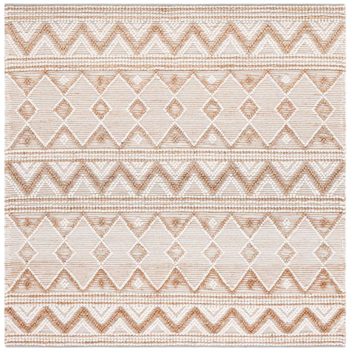 SAFAVIEH Natura NAT504A Handwoven Natural / Ivory Rug Image 1