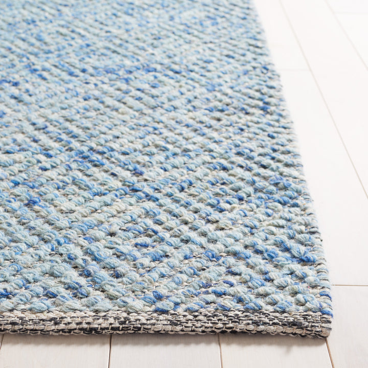 SAFAVIEH Natura Collection NAT503B Handwoven Blue Rug Image 11