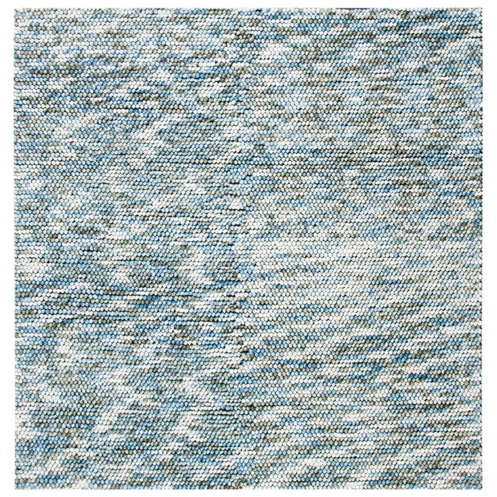 SAFAVIEH Natura NAT551M Handmade Blue / Ivory Rug Image 4