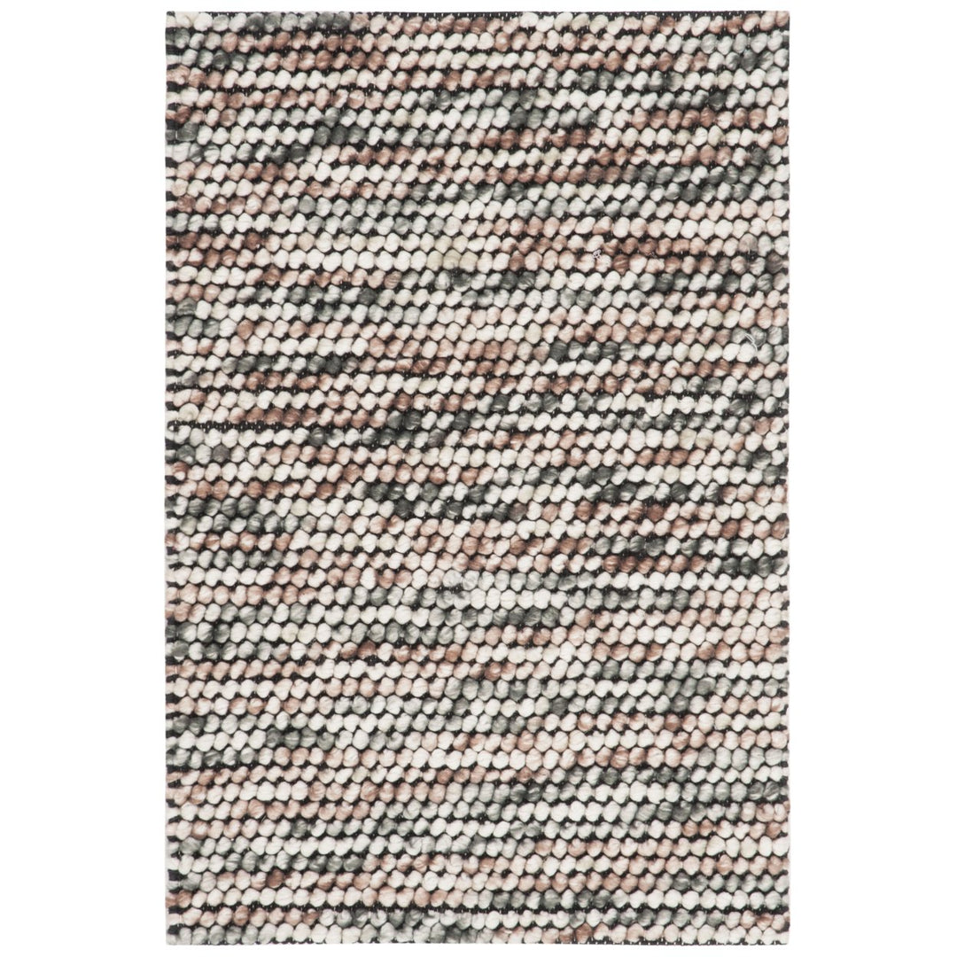 SAFAVIEH Natura NAT551T Handmade Brown / Ivory Rug Image 8