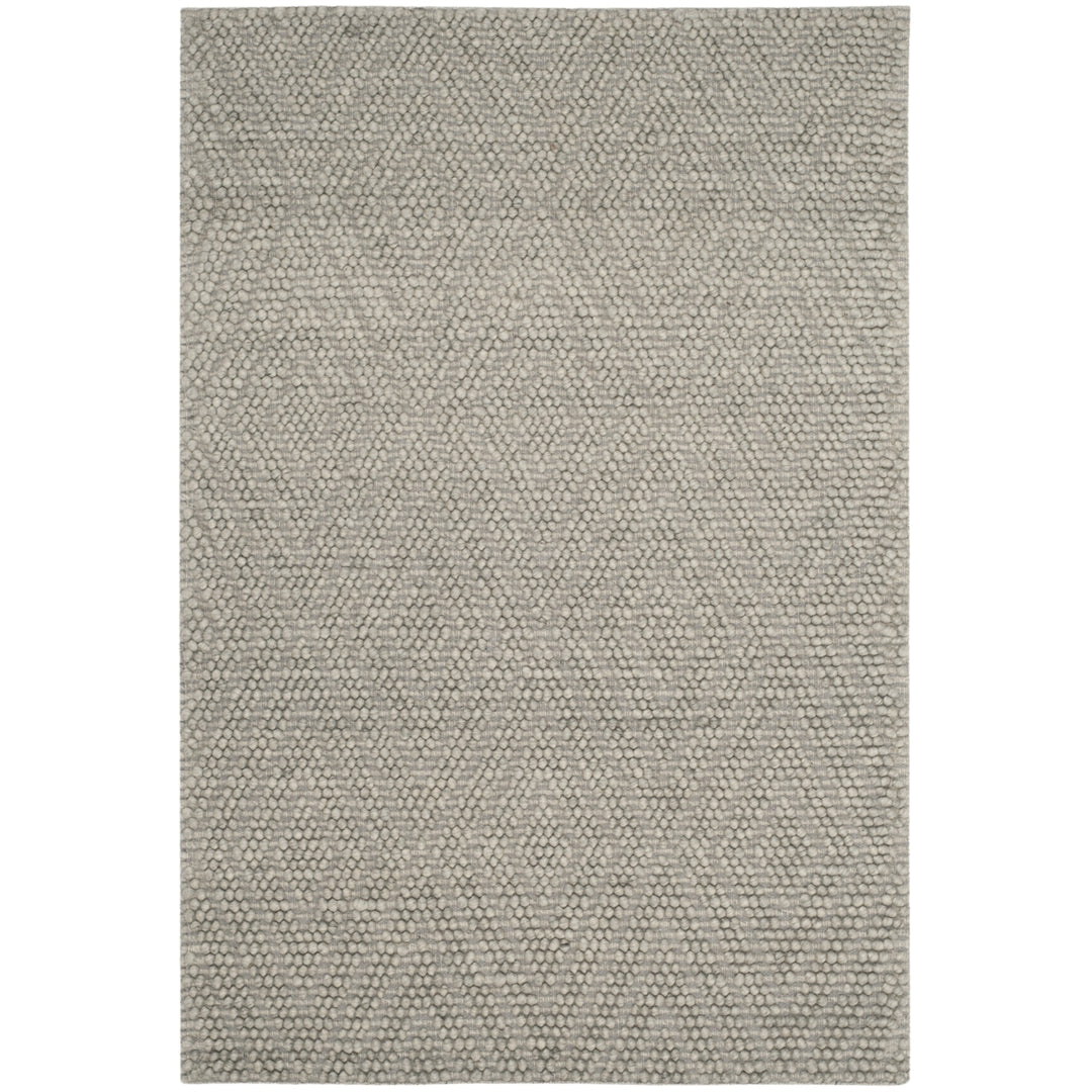 SAFAVIEH Natura Collection NAT623C Handwoven Silver Rug Image 4