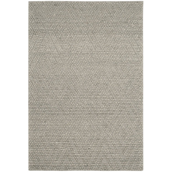 SAFAVIEH Natura Collection NAT623C Handwoven Silver Rug Image 1