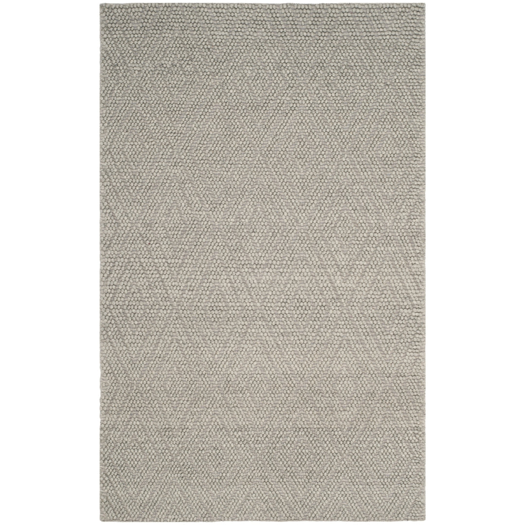SAFAVIEH Natura Collection NAT623C Handwoven Silver Rug Image 5