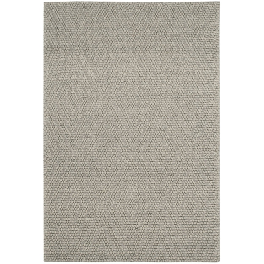 SAFAVIEH Natura Collection NAT623C Handwoven Silver Rug Image 1