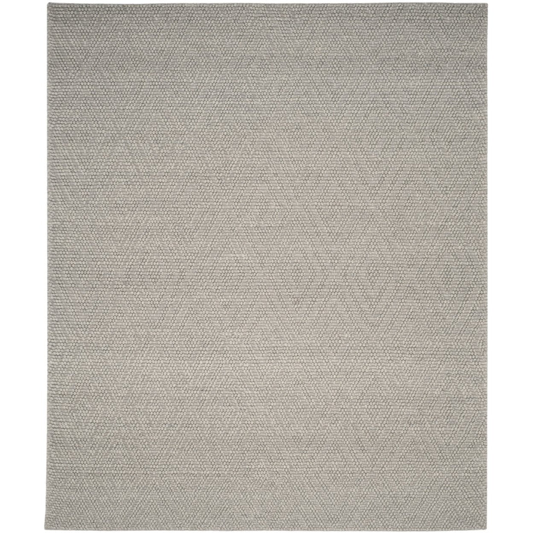 SAFAVIEH Natura Collection NAT623C Handwoven Silver Rug Image 1