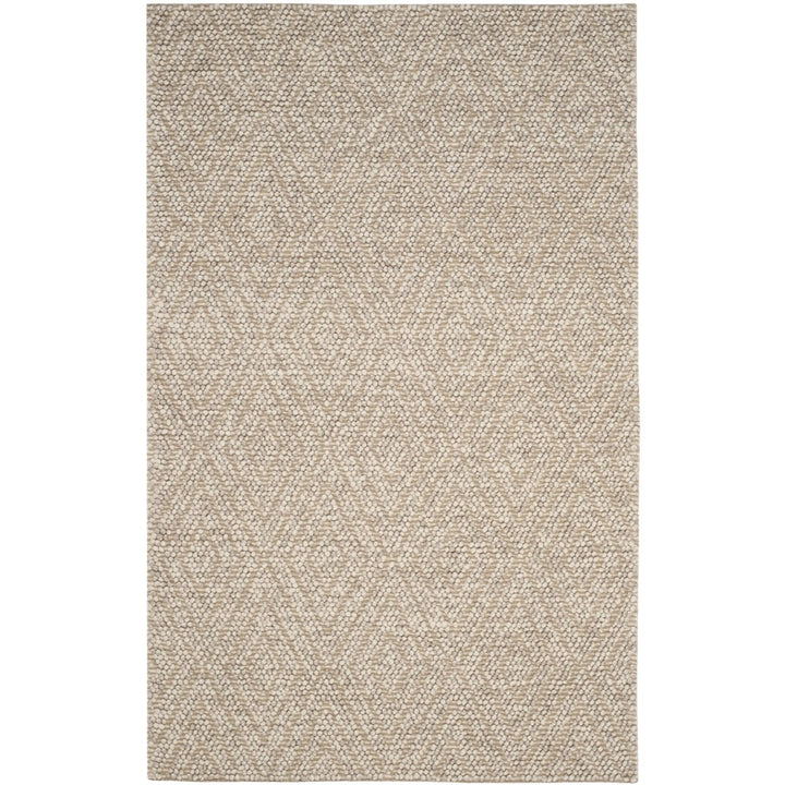 SAFAVIEH Natura Collection NAT623B Handwoven Beige Rug Image 1