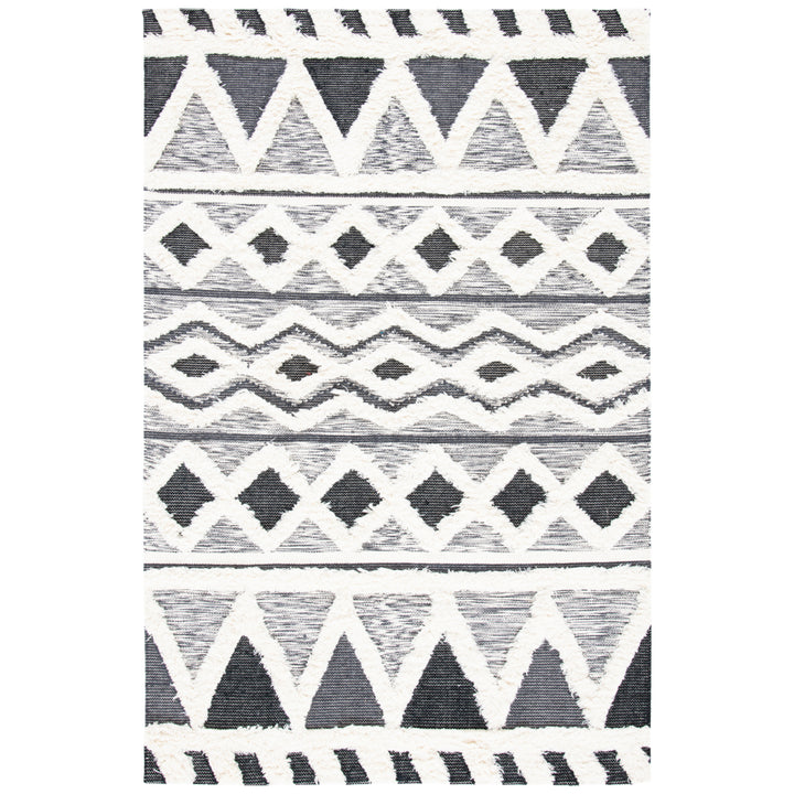 SAFAVIEH Natura NAT685A Handwoven Ivory / Black Rug Image 2