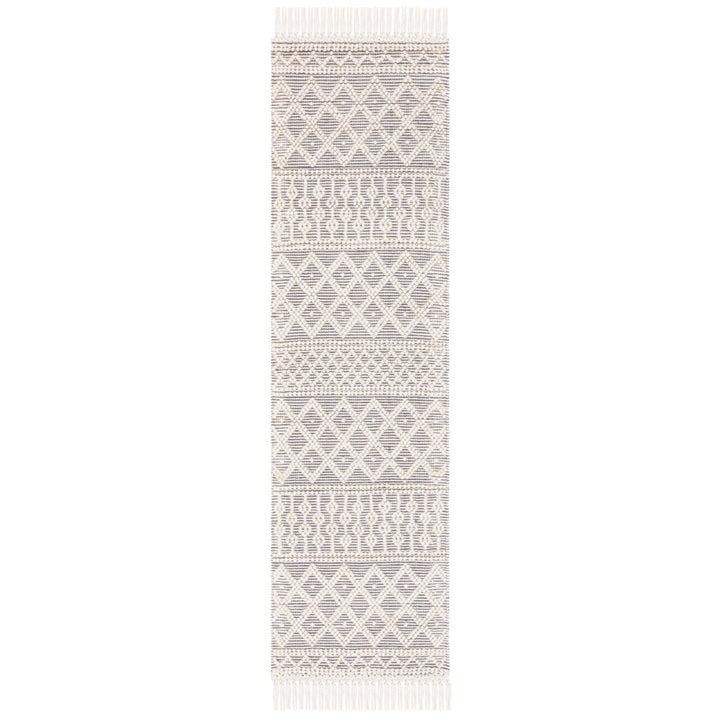 SAFAVIEH Natura NAT688A Handmade Ivory / Grey Rug Image 1