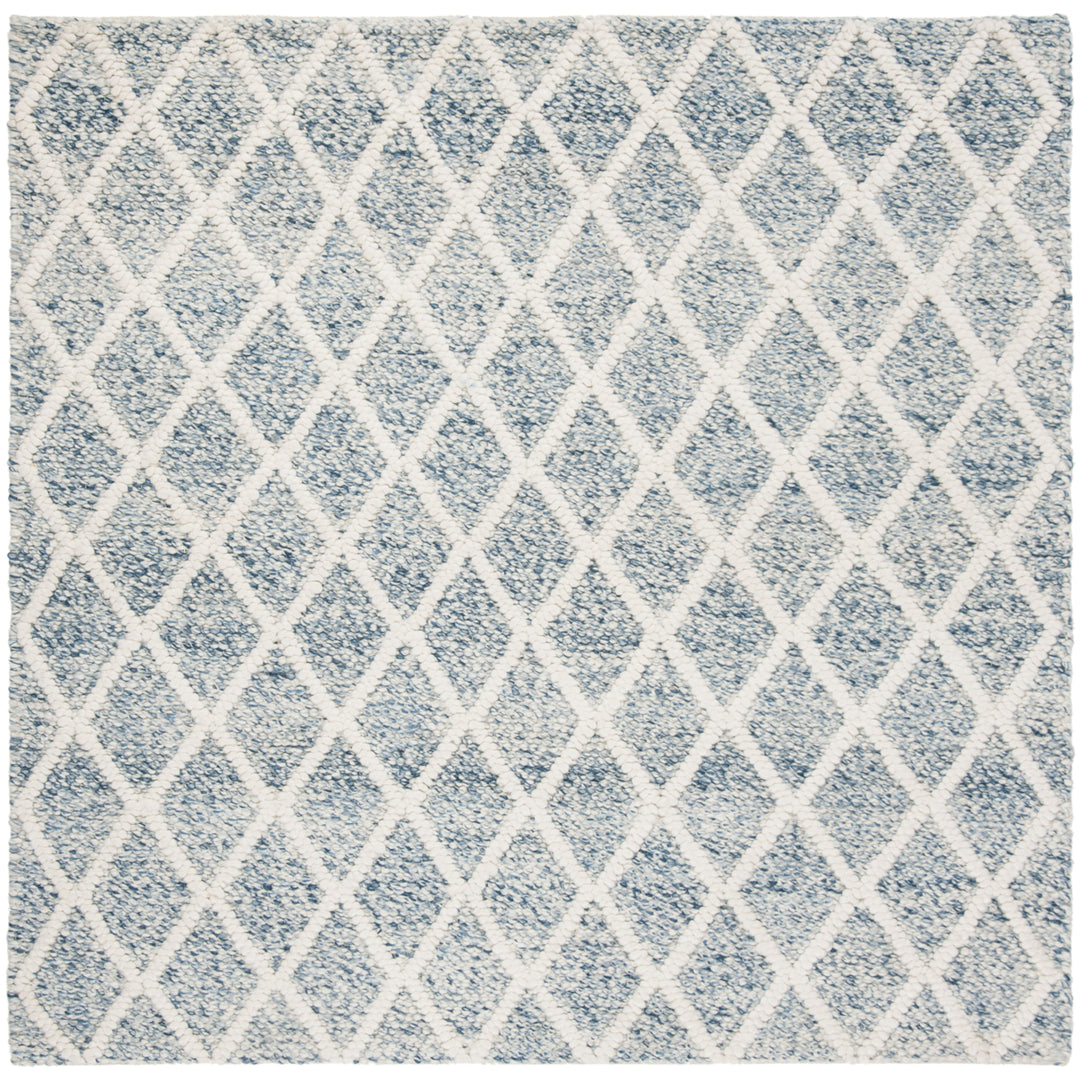 SAFAVIEH Natura NAT711B Handwoven Ivory / Blue Rug Image 7