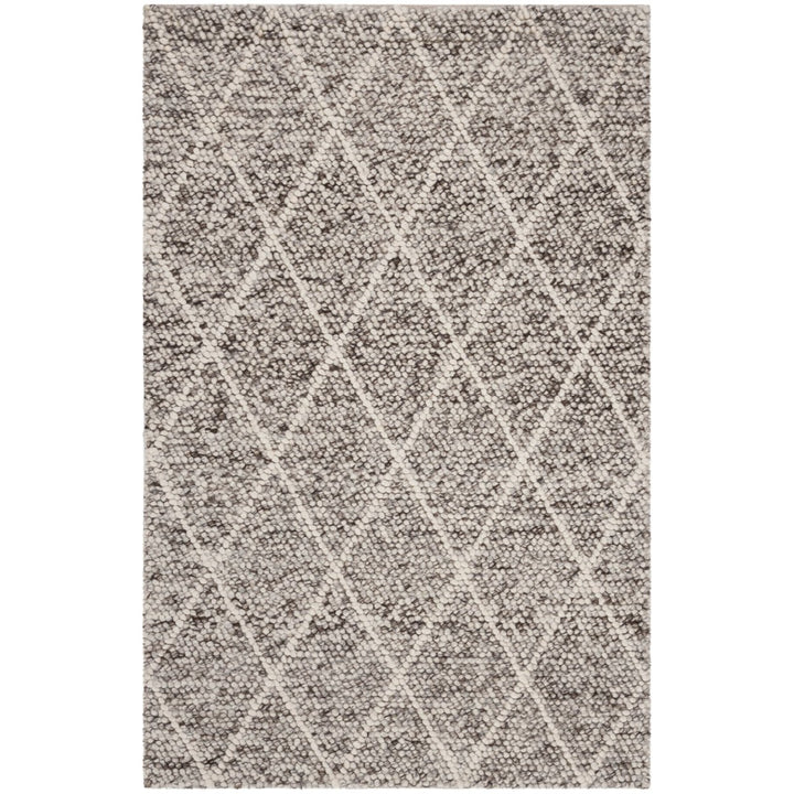 SAFAVIEH Natura NAT712A Handwoven Ivory / Stone Rug Image 1