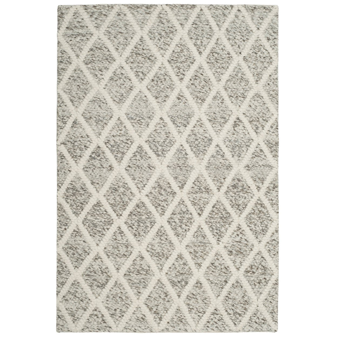 SAFAVIEH Natura NAT711A Handwoven Ivory / Stone Rug Image 1