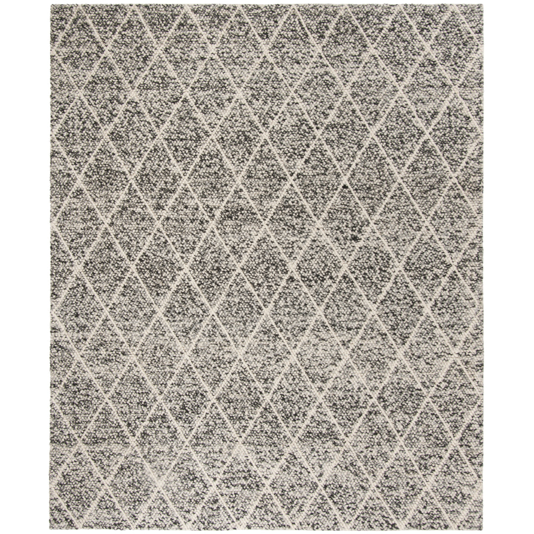 SAFAVIEH Natura NAT712C Handwoven Ivory / Black Rug Image 1