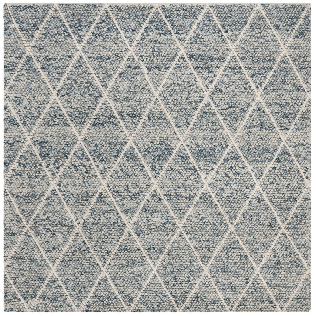 SAFAVIEH Natura NAT712B Handwoven Ivory / Blue Rug Image 1