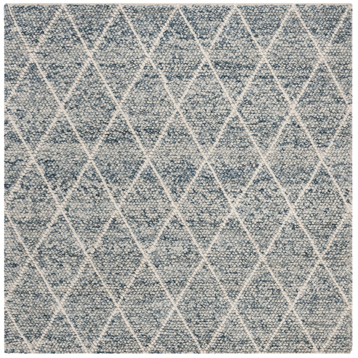 SAFAVIEH Natura NAT712B Handwoven Ivory / Blue Rug Image 1