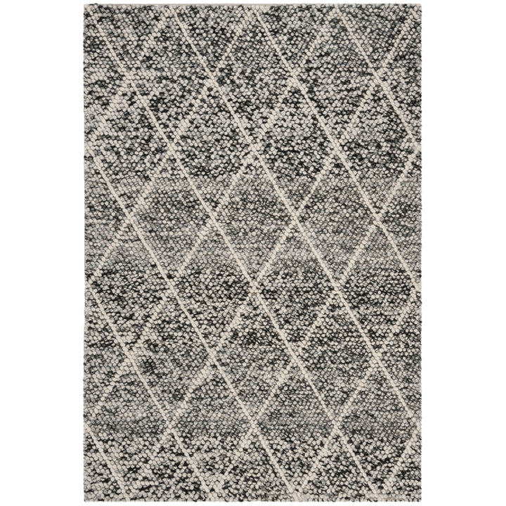 SAFAVIEH Natura NAT712C Handwoven Ivory / Black Rug Image 9