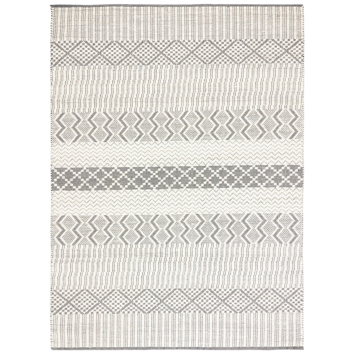 SAFAVIEH Natura NAT855A Handwoven Ivory / Grey Rug Image 1