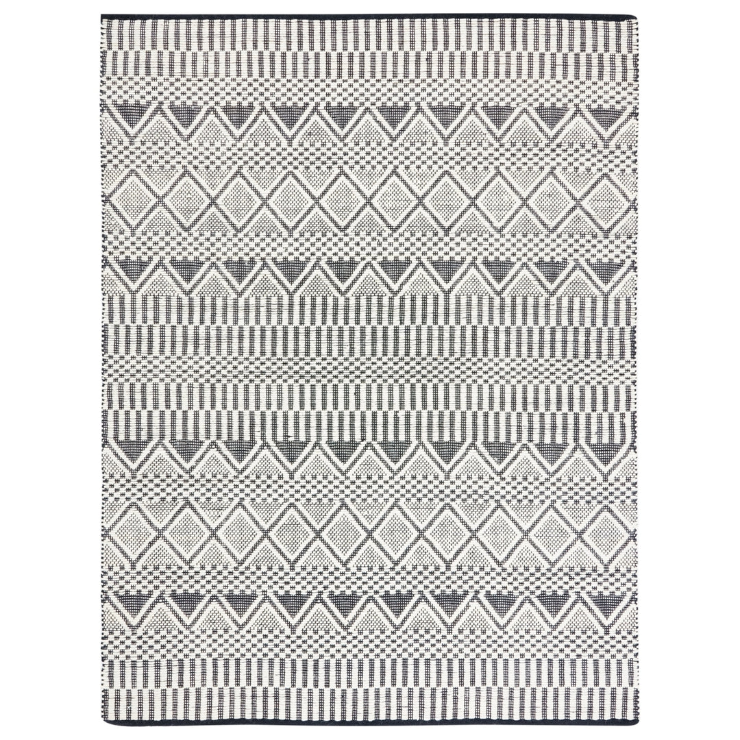 SAFAVIEH Natura NAT853A Handwoven Ivory / Black Rug Image 9