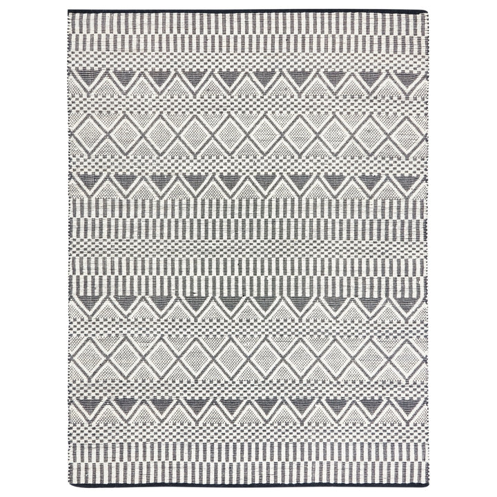 SAFAVIEH Natura NAT853A Handwoven Ivory / Black Rug Image 9